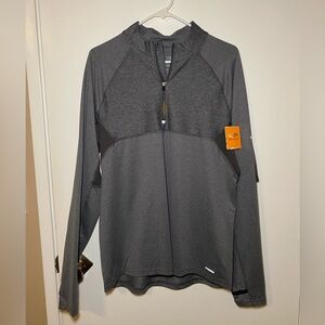 CHAMPION duodry half zip running jacket